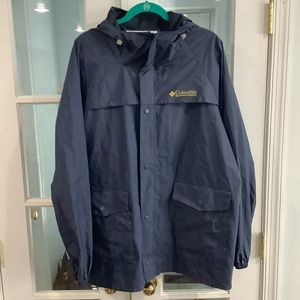 Columbia rain suit.